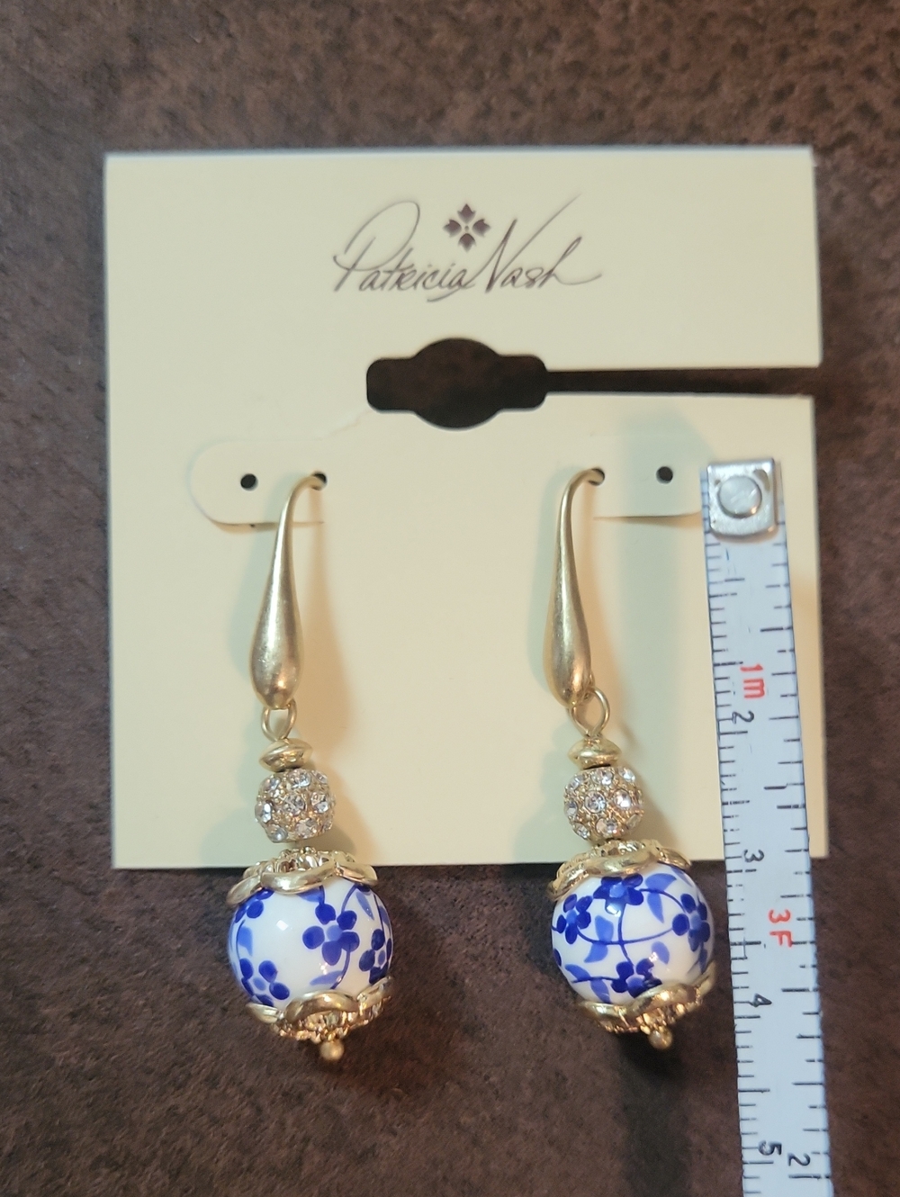Patricia Nash Bead Drop Earrings - Picture 3 of 5
